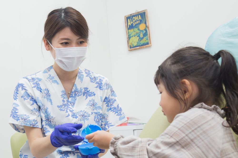 痛みに配慮した治療
